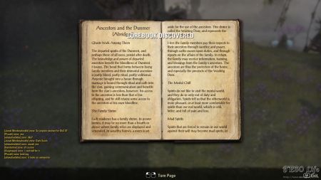 Lorebook Ancestors and the Dunmer (Abridged) 99 middle size