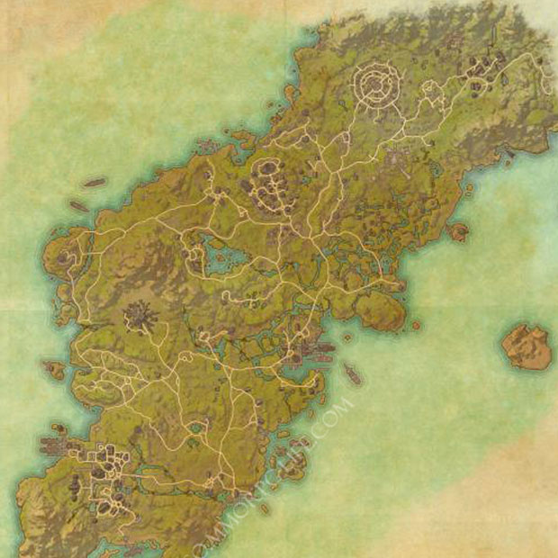 Glenumbra map