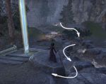 Skyshard Overlooking a valley of serpents beneath glimmering falls. image 1274 thumbnail
