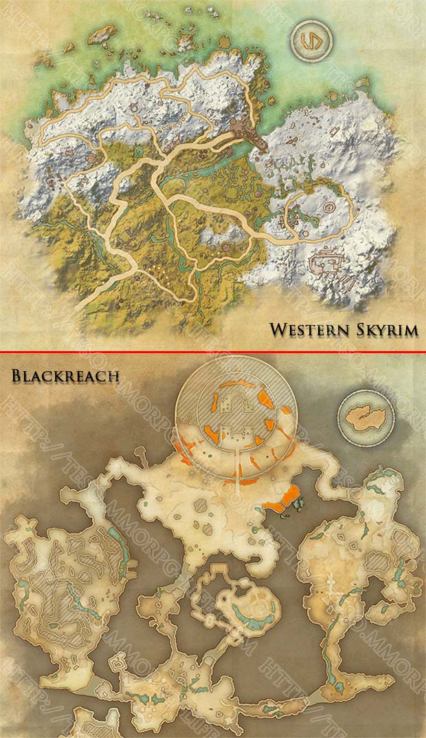 dragons bridge skyrim map