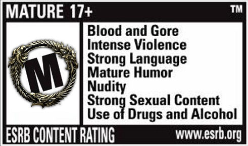 TESO mature rating