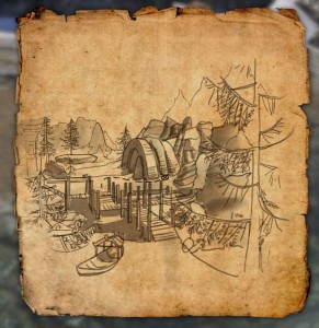 Bleakrock CE Treasure Map