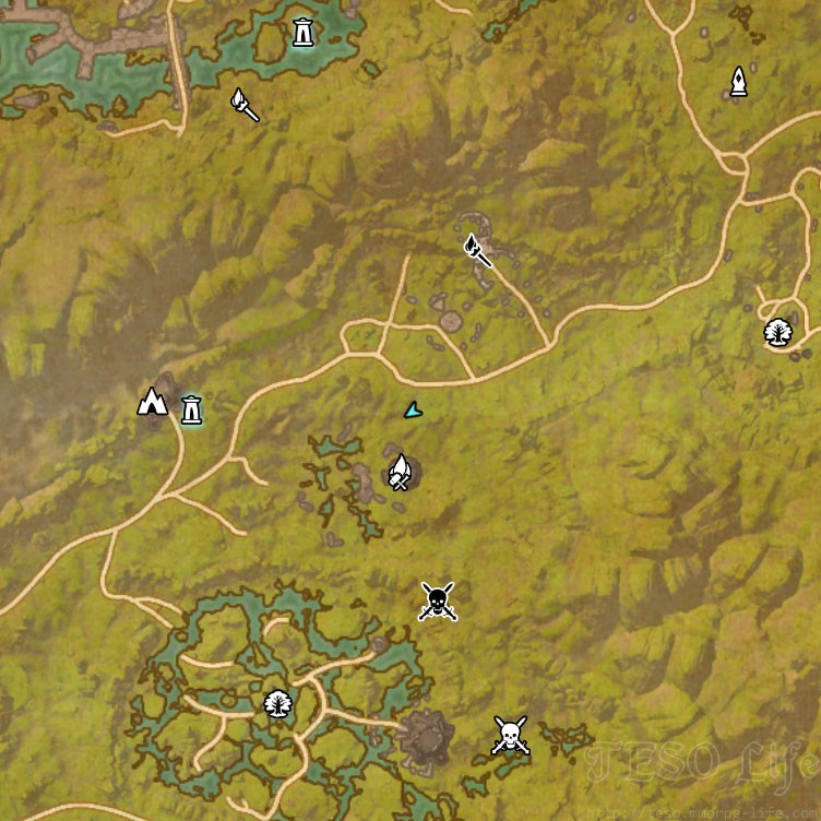 Greenshade Treasure Map III location.