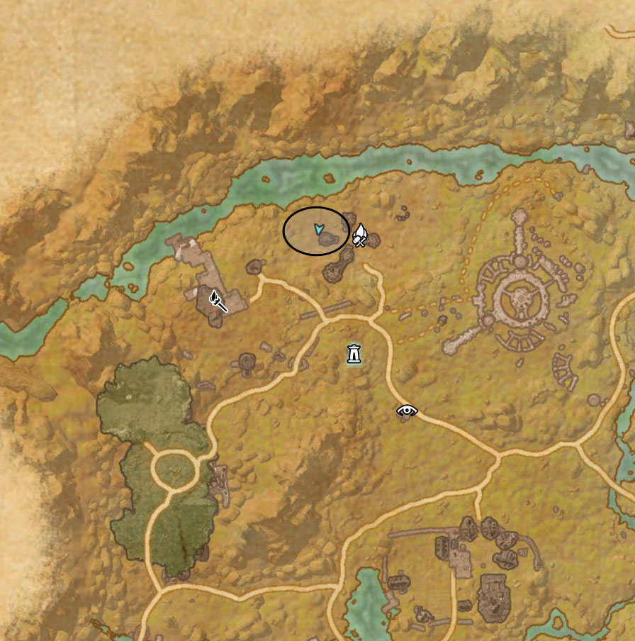 Reaper's March Treasure Map II location
