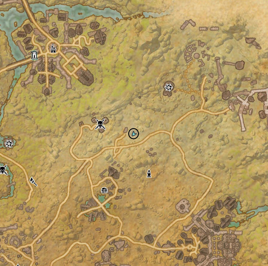 Reaper's March Treasure Map VI location