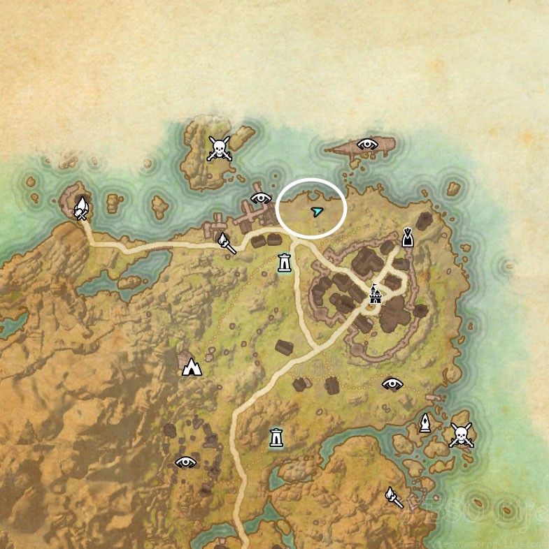 Rivenspire CE Treasure Map location.
