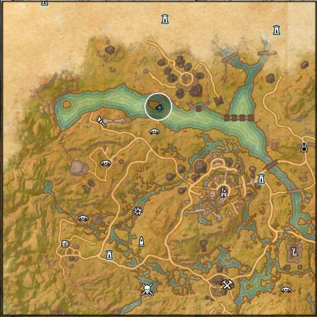 ESO Shadowfen Treasure Map Locations Guide