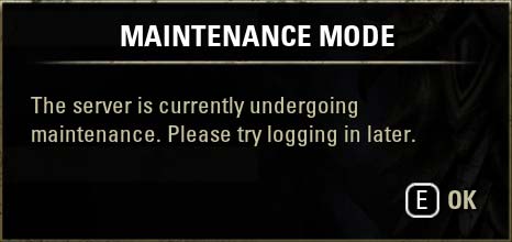 maintenance