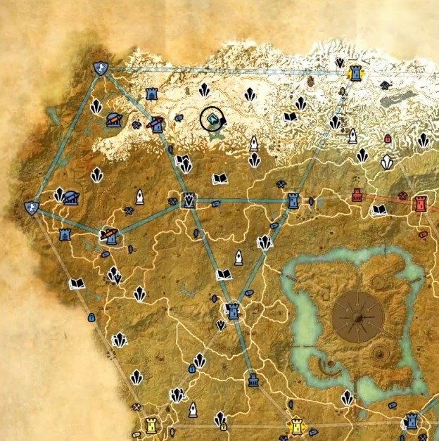 ESO Cyrodiil Treasure Map Locations Guide