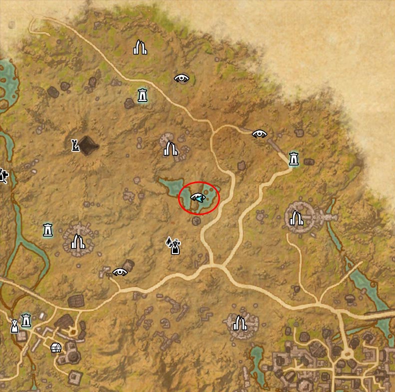 craglorn treasure map 3 location.