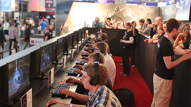 ESO booth gamescom 2014