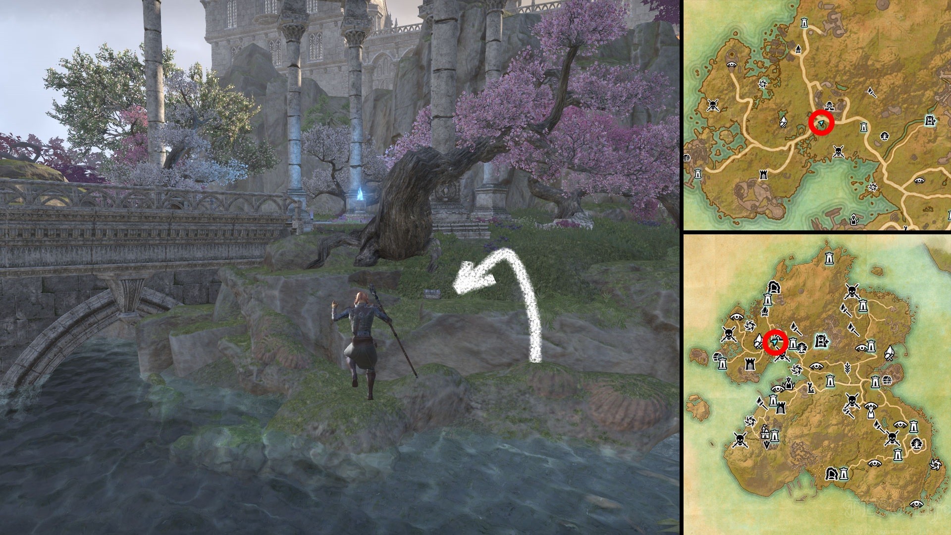 ESO Never Ending Scroll Relic Location Summerset