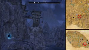 ESO Psijic Map of Craglorn Time Breach Locations