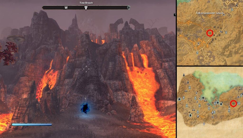 Eso Stonefalls Skyrim Time Breach Locations Breaches Of Frost Fire Quest