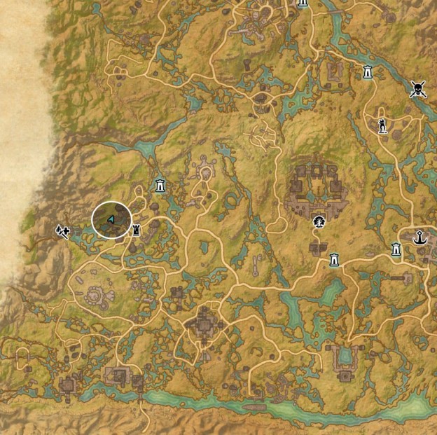 ESO Shadowfen Treasure Map Locations Guide