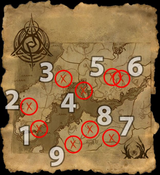 ESO Iliac Bay Time Breach Locations Breaches on the Bay